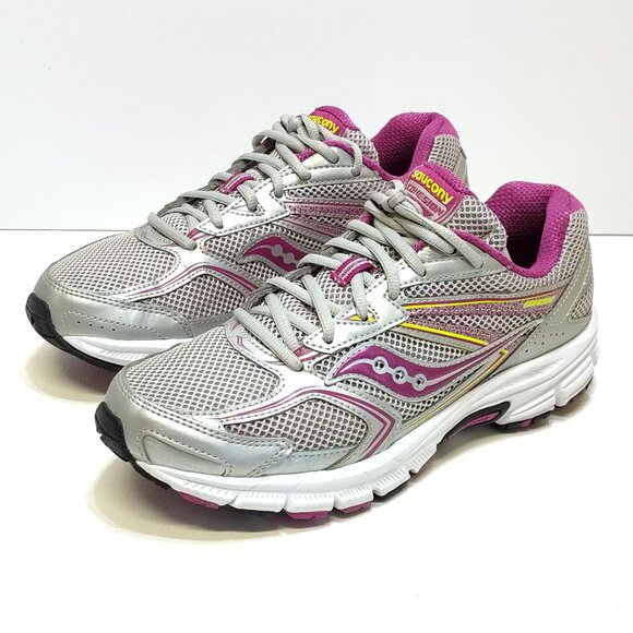 Saucony Cohesion 9 Running Shoe S15262-15 WMNS 10 Mesh Upper GRID Heel XT-600 - Picture 1 of 13